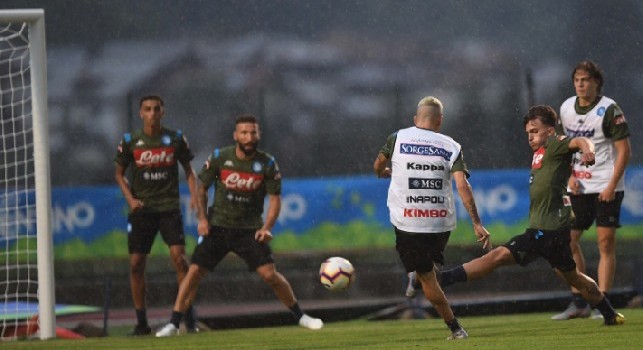 Il primo gol della nuova stagione è di Gianluca Gaetano: la SSC Napoli immortala il momento su Twitter [FOTO]