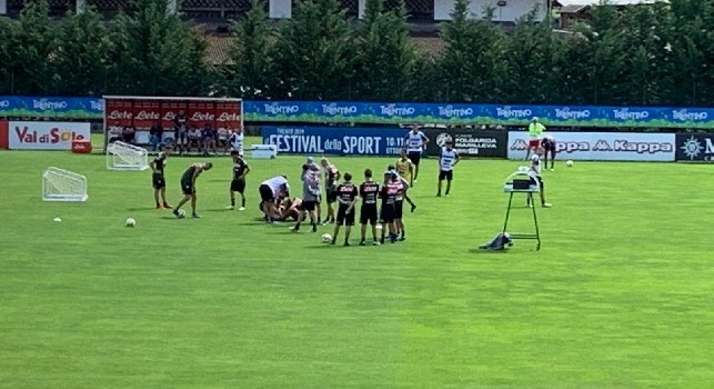 Dimaro, spavento per Malcuit: colpo alla caviglia, interviene lo staff medico azzurro [FOTO&VIDEO]