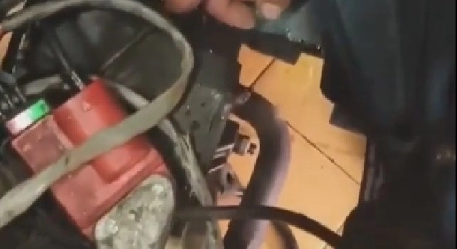 Balotelli Napoli motorino