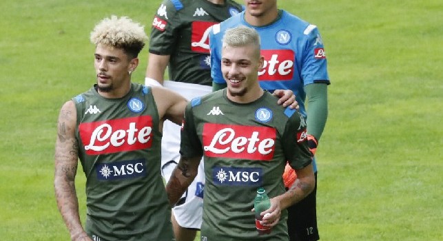 Gianluca Gaetano, attaccante della SSC Napoli