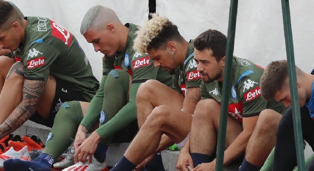 Dimaro, cambio look per Callejon e Tonelli: i due sono <i>diventati</i> biondi! [FOTO CN24]