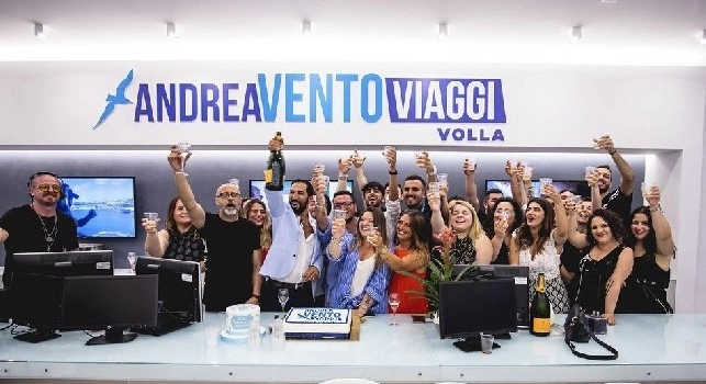 CalcioNapoli24 ha un nuovo vicino, inaugurata ieri la nuova sede Vento Viaggi a Volla