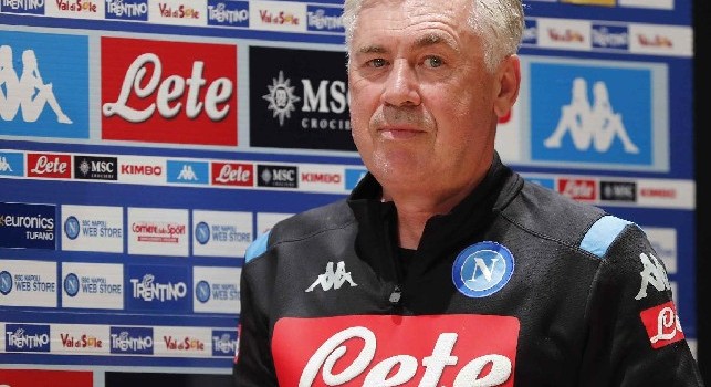 Carlo Ancelotti, allenatore del Napoli
