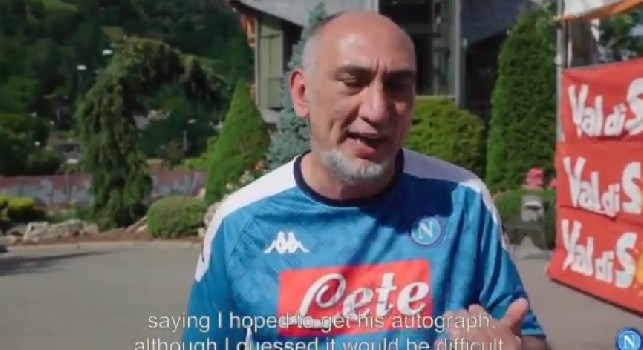 Il tifoso Massimo e l'incontro a sorpresa con Ghoulam: il video della SSC Napoli [VIDEO]