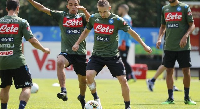 Marko Rog, centrocampista croato del Napoli