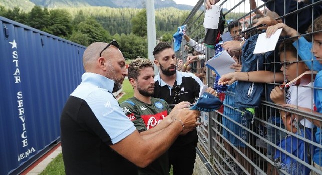 Dries Mertens, attaccante del Napoli