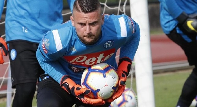 Nikita Contini, portiere della SSC Napoli - Foto di Ciro De Luca