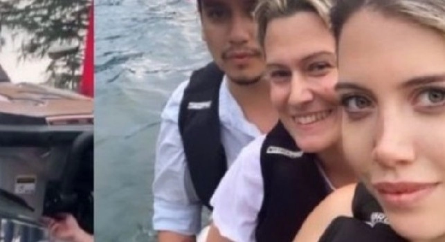 Incidente Wanda Nara nel lago di Como: ripescata, che spavento! Per fortuna sta bene