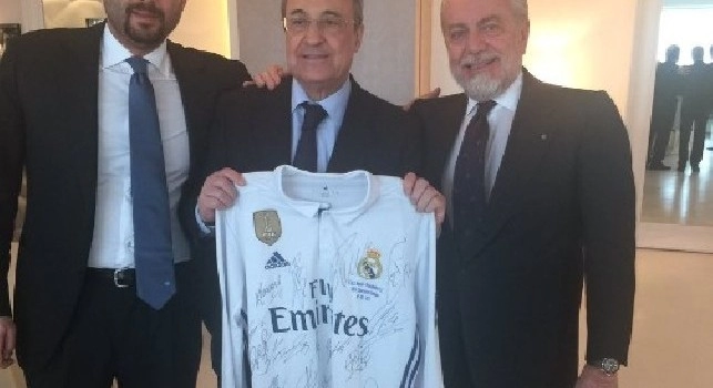 Aurelio De Laurentiis e Florentino Perez