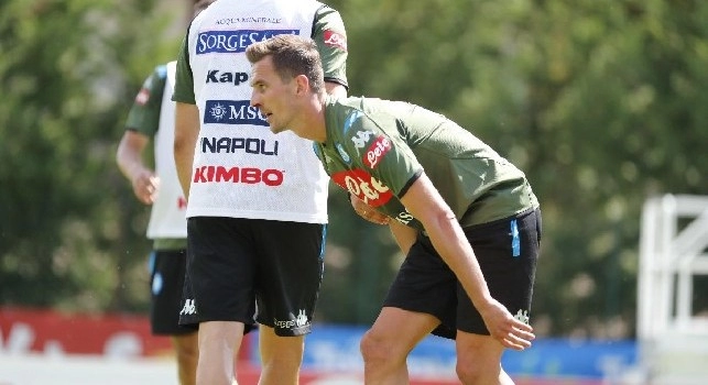 Arkadiusz Milik, attaccante polacco del Napoli