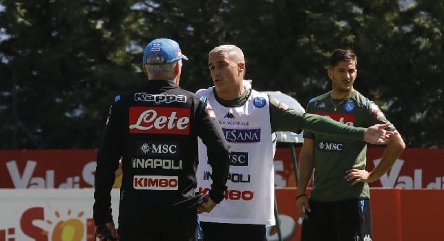 Dimaro 2019 - Mattina, giorno 11: la maglia Sarri 71, gli ospiti di Ancelotti e lo sguardo di Callejon [FOTOGALLERY CN24]