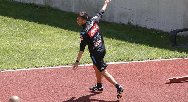 Ancelotti jr gioca a calcio tennis contro Mino Fulco: esultanza alla Montella! [FOTO CN24]
