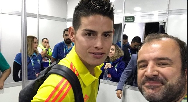Palmeri: James credo voglia venire a Napoli: vi racconto un retroscena quando l'ho intervistato