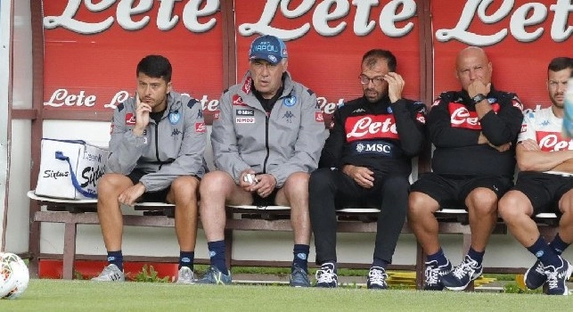 Carlo Ancelotti, allenatore del Napoli