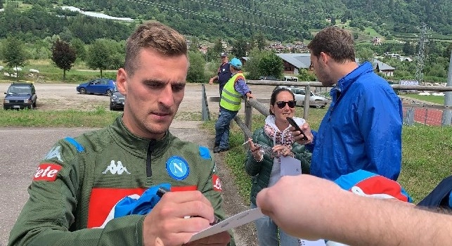Dai, quest'anno farai trenta gol: tifosi in delirio per Arek Milik! [FOTO&VIDEO CN24]