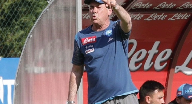 Ancelotti: Al mercato ci pensa la societ&agrave;, loro sanno cosa serve. Il 31 agosto saremo perfetti. Gaetano? Stiamo valutando se tenerlo