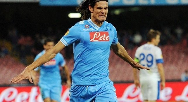 La SSC Napoli ricorda l'ultimo gol di Cavani: il racconto della gara