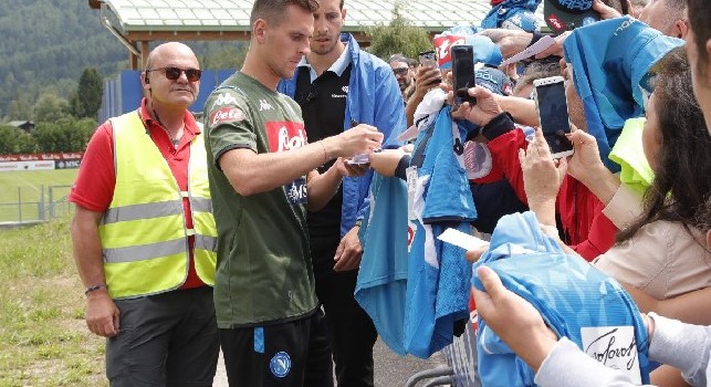 Arkadiusz Milik, attaccante polacco del Napoli