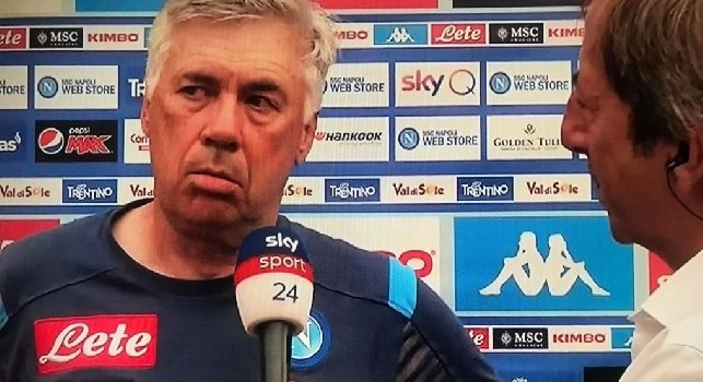 Ancelotti: Gara soporifera, condizionata dai carichi di lavoro. Gaetano? Ci si pu&ograve; puntare. Elmas centrocampista moderno, su Verdi...