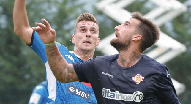 Arkadiusz Milik, attaccante polacco del Napoli