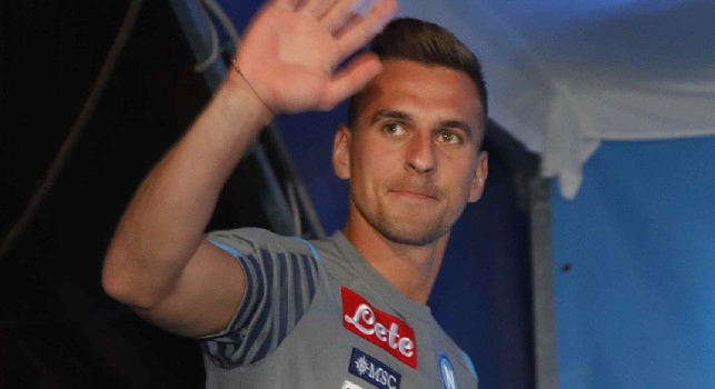 Arkadiusz Milik, attaccante polacco del Napoli
