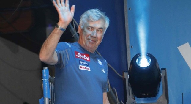 Carlo Ancelotti, allenatore del Napoli