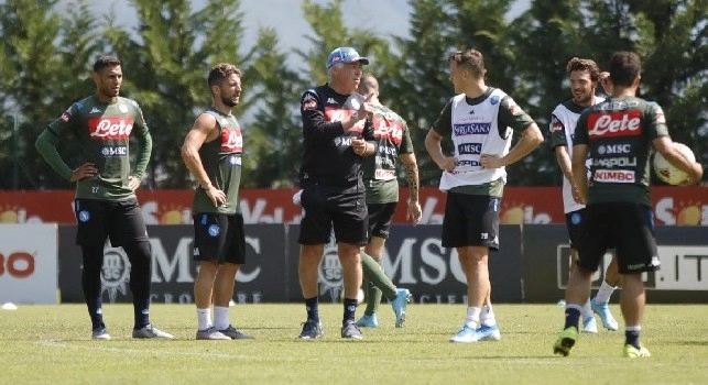Ultimo allenamento a Dimaro 2019 per la SSC Napoli [FOTO]