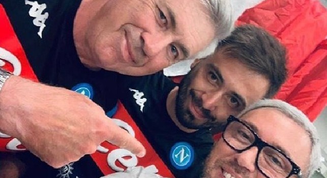 Carlo e Davide Ancelotti dal barbiere che prepara una sorpresa per il mister del Napoli [FOTOGALLERY]