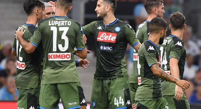 Marsiglia-Napoli, sei cambi per Ancelotti alla ripresa: entrano Verdi e Younes. Callejon torna a fare il centrocampista centrale
