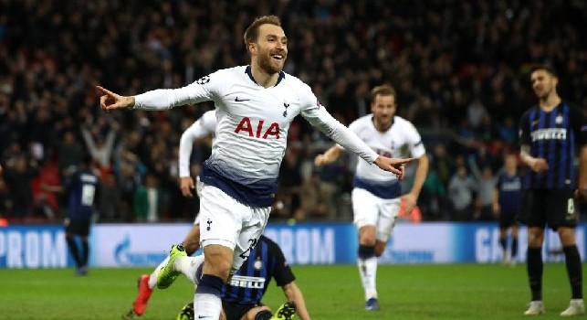 <i>Telegraph</i> - L'Atletico Madrid si fionda su Eriksen: il suo arrivo escluderebbe quello di James