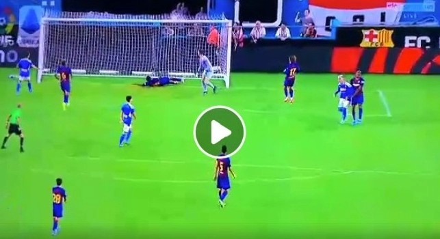 Napoli-Barcellona, solito assist di Insigne e Callejon firma il pareggio! [VIDEO]