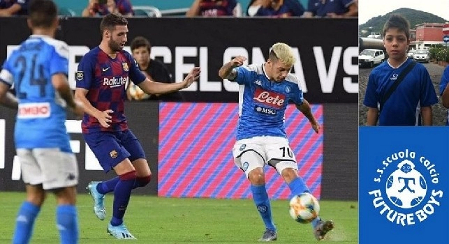 Dai campi della Asd Future Boys a Miami contro il Bar&ccedil;a, la scuola calcio esalta Gaetano [FOTO]