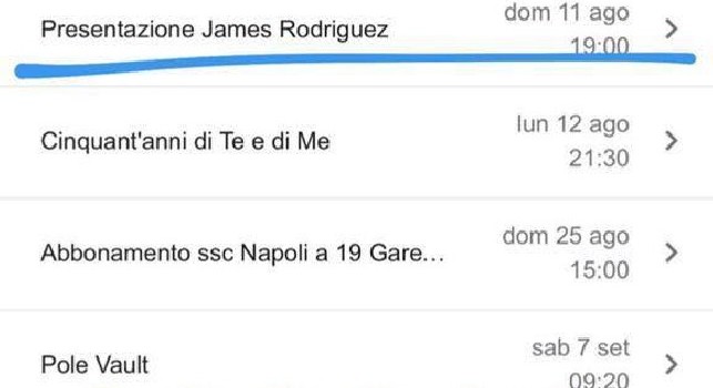 presentazione James Napoli