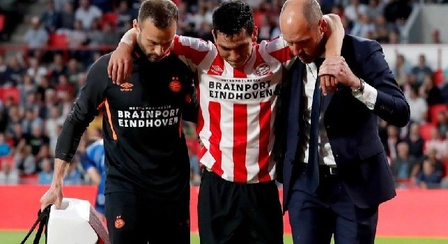 Dall'Olanda: Lozano non si &egrave; allenato! Pu&ograve; saltare l'Europa League, indizio sul passaggio al Napoli?