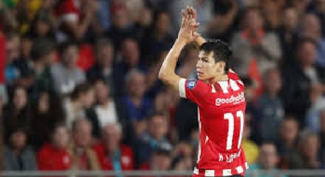 Hirving Lozano, attaccante messicano del PSV Eindhoven