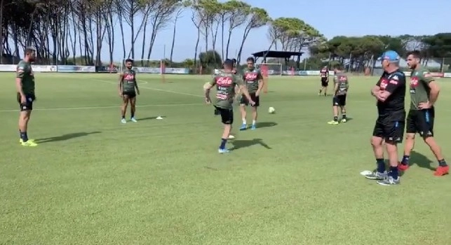 Live da Castel Volturno, allenamento iniziato per gli azzurri [VIDEO]