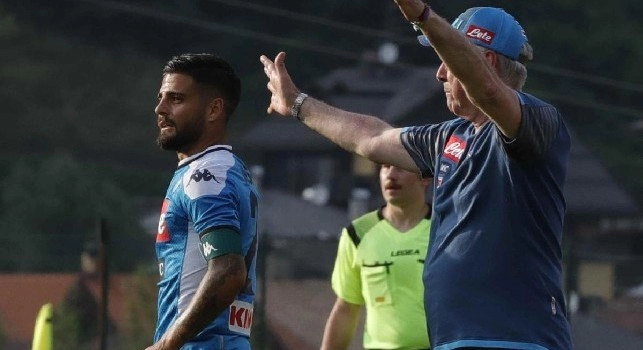 Ancelotti e Insigne