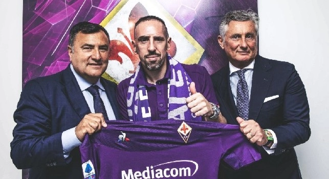 UFFICIALE - Ribery &egrave; un giocatore della Fiorentina: potrebbe esordire contro il Napoli