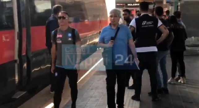 Napoli in partenza per Firenze