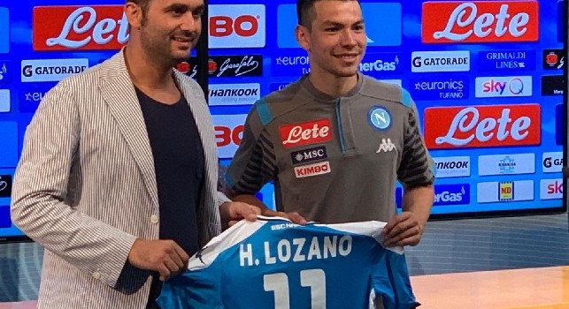 Hirving Lozano, attaccante messicano del Napoli