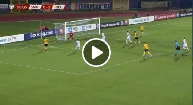 Qualificazioni Euro2020, San Marino-Belgio 0-4: Mertens entra nel secondo tempo e va subito in gol! [VIDEO]