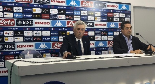 Ancelotti in conferenza