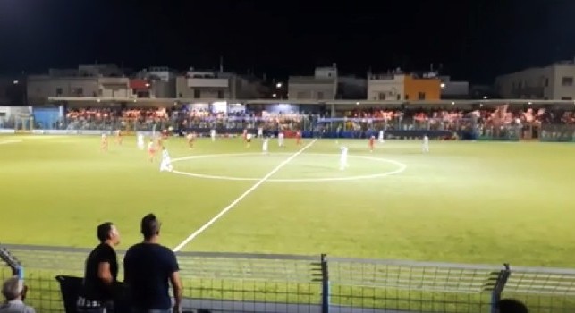Virtus-Bari, la festa dei tifosi del Francavilla al termine dell'1-0! [VIDEO]