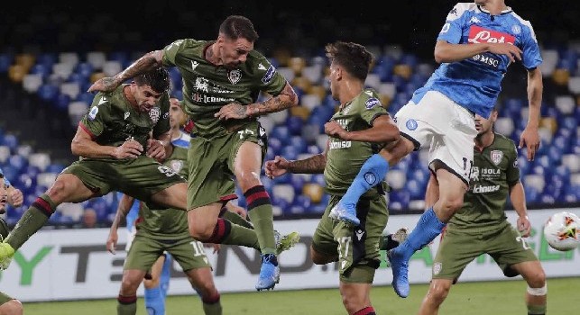 Cagliari-Napoli, i convocati di Maran: 20 uomini in lista, out Rog, Faragò, Cacciatore e Pavoletti