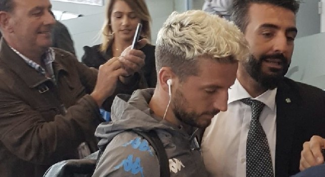 Napoli atterrato in Belgio, azzurri pronti per il match di domani contro il Genk [FOTOGALLERY]