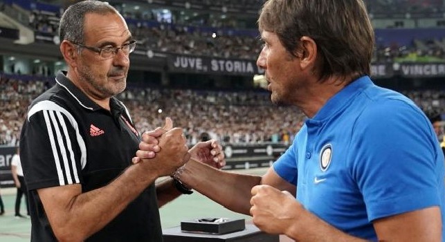 Formazioni ufficiali Inter-Juventus: le scelte di Conte e Sarri