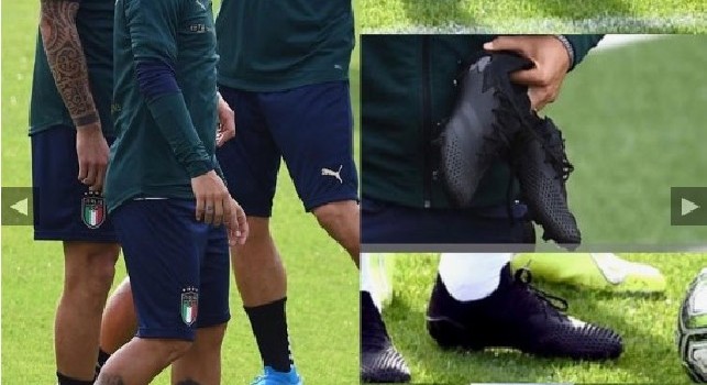 Italia, Lorenzo Insigne è il primo calciatore al mondo ad indossare i nuovi scarpini Adidas [FOTOGALLERY]