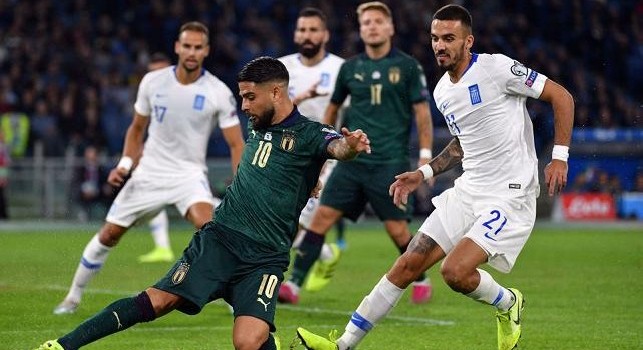 Italia-Grecia, i quotidiani promuovono in parte Insigne: Un tempo per dare ragione a Ancelotti, poi si sveglia: la dieci chiede di più