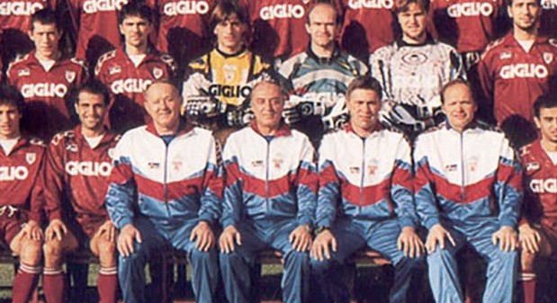 Carlo Ancelotti alla Reggiana 1995-96