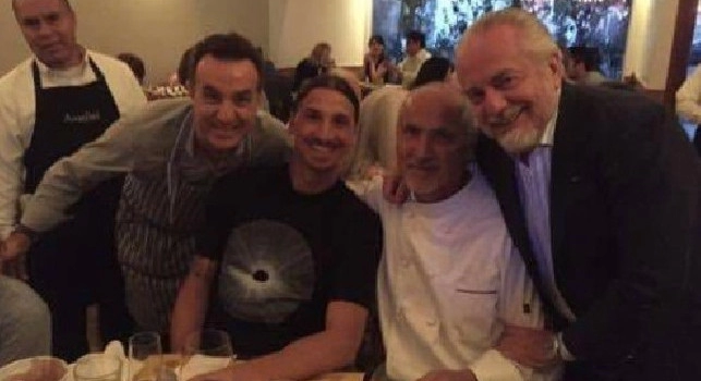 Ibrahimovic-Napoli, Repubblica - Summit De Laurentiis-Giuntoli in Filmauro, si è parlato anche dell'attaccante!